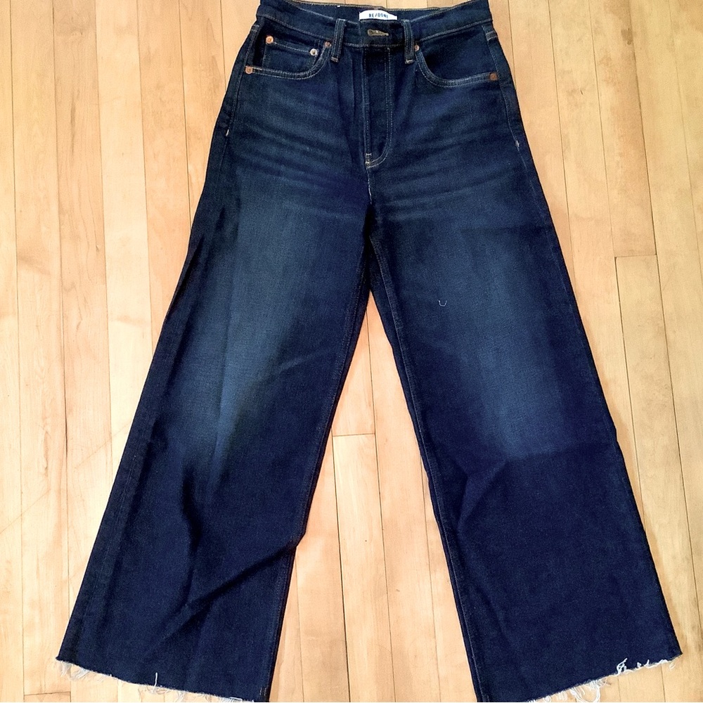 Re/Done Indigo Flare Jeans